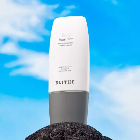 Солнцезащитный крем Blithe на физических фильтрах  Airy Sunscreen SPF 50+ PA ++++ 50 мл