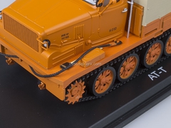 AT-T heavy tractor board with awning orange Start Scale Models (SSM) 1:43