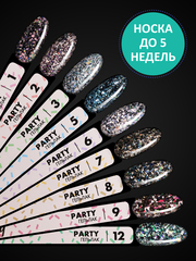 Гель-лак дизайн (Gel polish PARTY) #12, 5 ml