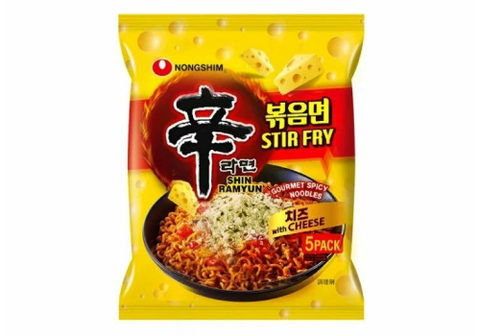 Лапша Нонгшим Шин Рамен с сыром, 136г