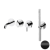 Remer MC53D2PWBNO Смеситель для ванны Remer Metrica MC53D2PWBNO, черный матовый