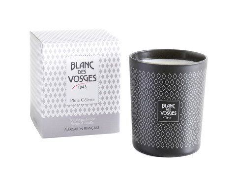 Свеча ароматическая 180г Blanc Des Vosges Plui Celeste