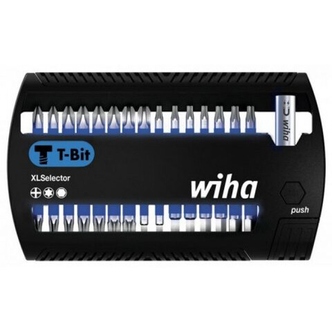 Набор бит XLSelector T-Bit PH/TORX/HEX Impact 25мм 31шт Wiha SB-7948-T999 41830
