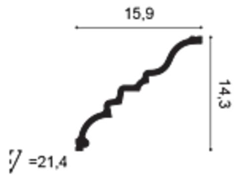 C327 Карниз Orac Decor
