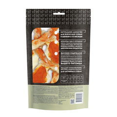 Мнямс лакомство для собак кроличьи уши с куриным мясом 80 г