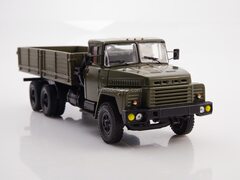 KRAZ-250 flatbed truck khaki  1:43 Legendary trucks USSR #63