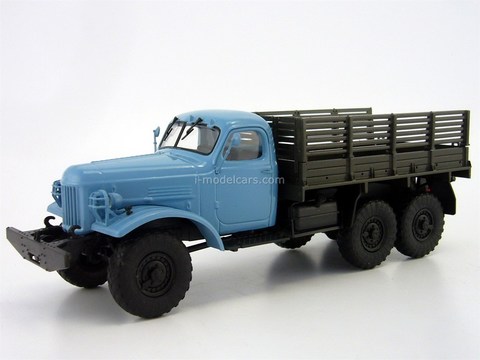 ZIL-157 blue-brown 1:43 DeAgostini Auto Legends USSR Trucks #6