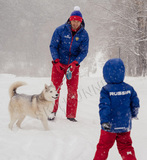 Детская утеплённая прогулочная лыжная куртка Nordski Jr-Kids Patriot