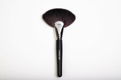 OG 32-01 Кисть косметическая для макияжа ВЕЕРНАЯ натуральная щетина