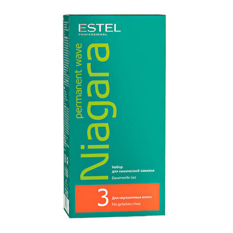 Estel Professional Niagara No 3 - Набор для химической завивки для окрашенных волос