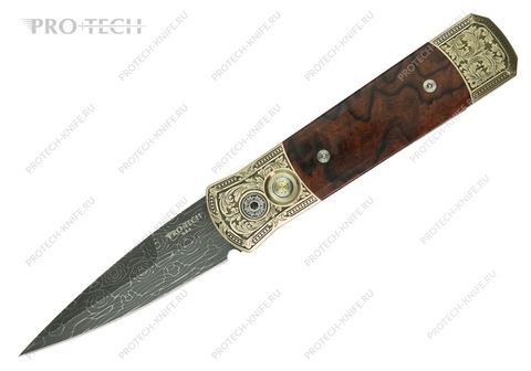 Нож Pro-Tech Custom Godson 2022 GS 003 Desert Ironwood 