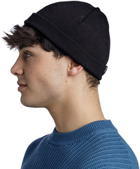 Вязаная шапка Buff Knitted Hat Elro Black - 2