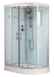 Душевая кабина Timo Standart Silver Fabric 120*85*220  (T-6602SLF)