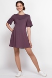 Платье для беременных и кормящих 10723 фиолетовый