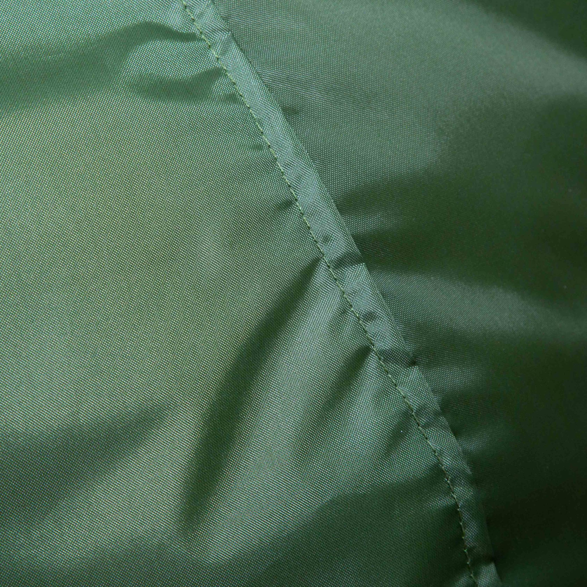 Груша М плащёвка, несъёмный чехол (тёмно-зелёная)