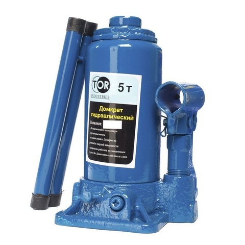 Домкрат гидравлический TOR ДГ-5 г/п 5,0 т (в пластиковом кейсе)