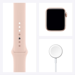 Смарт-часы Apple Watch SE 40mm Gold Aluminum Case with Pink Sand Sport Band (MYDN2GK/A)