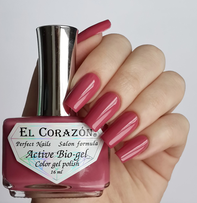 El Corazon 423/ 263 active Bio-gel  Cream пыльно-розовый