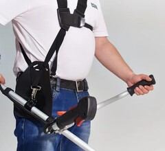 Плечевой ремень для триммера с защитой бедра