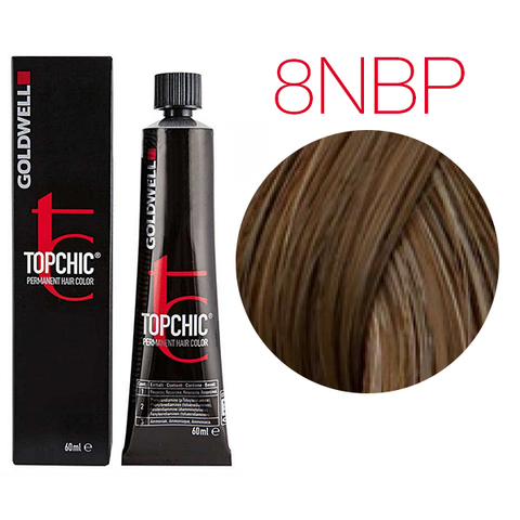 Goldwell Topchic 8NBP (натуральный светло-бежевый перламутровый) - Стойкая крем-краска