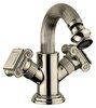 Cezares OLIMP-BS2-01-Sw OLIMP-BS2-01-Sw Смеситель на биде с донным клапаном, ,хром, ручки swarowski