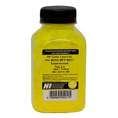 Тонер Hi-Black для HP CLJ Pro M252/MFP M277, Химический, Тип 2.4, Y, 60 г, банка