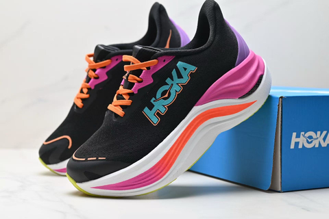 HOKA Skyward X 'Black/Purple/White' 
