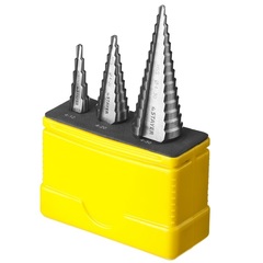 STAYER 3 шт, 4-30 мм, сталь HSS, набор сверл ступенчатых (29660-4-30-H3)