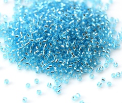 Бисер Тохо круглый 15/0 0023 светло-голубой