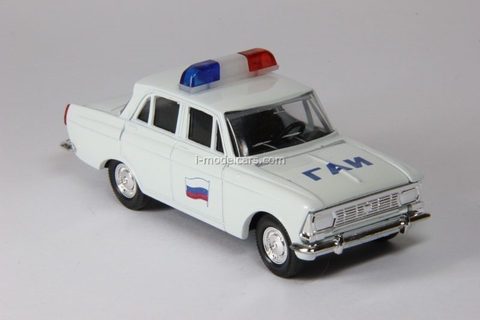 Moskvich-412 GAI Police Russia Agat Mossar Tantal 1:43