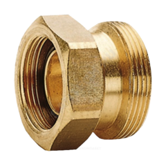 Переходник резьбовой Дн 18х3/4" под евроконус R178R Giacomini R178RY013