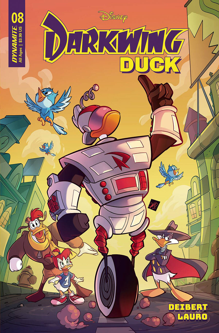 Darkwing Duck Vol 3 8 (Cover E) купить по выгодной цене Интернетмагазин комиксов 28oi.ru