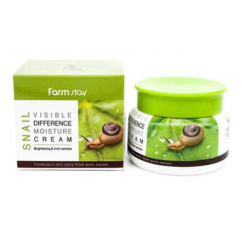 FarmStay Visible Difference Moisture Cream - Крем увлажняющий с улиточным муцином