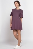 Платье для беременных и кормящих 10723 фиолетовый