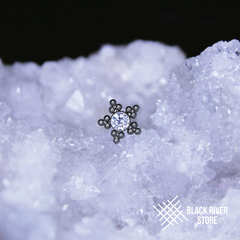 Five Fold Bead IG Crystal