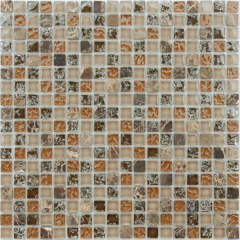 Мозаика LeeDo Caramelle: Naturelle - Klondike 30,5x30,5х0,8 см (чип 15x15x8 мм)