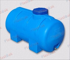 Ёмкость пластиковая пищевая Пластбак 300 л. (330 л.) Горизонтальная (126x60x66см;синий) - арт.556262