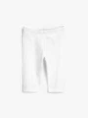 Легинсы укороченные для девочки Next 675-523, Белый