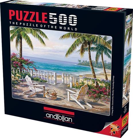 Puzzle Sahilde. Coastal View 500 pcs