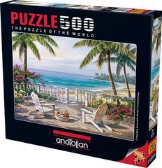 Puzzle Sahilde. Coastal View 500 pcs