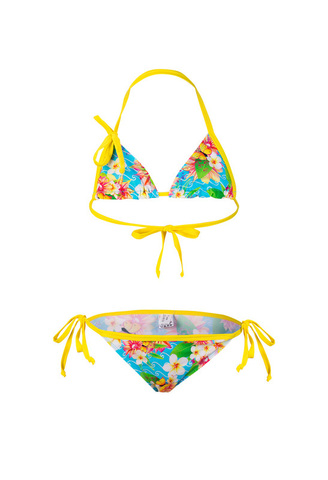 Купальник двухпредметный с цветочным принтом ALIERA