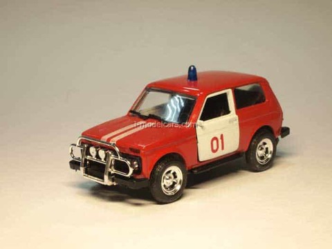 VAZ-21213 Niva Lada Fire Engine Agat Mossar Tantal 1:43