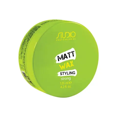 Матовый воск для укладки волос сильной фиксации «Matt Wax», 125 мл