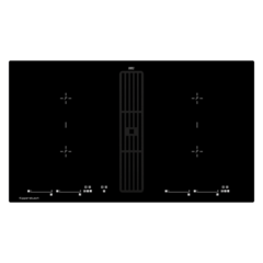 Индукционная варочная панель с вытяжкой Kuppersbusch KMI 9800.0 SR Black Velvet