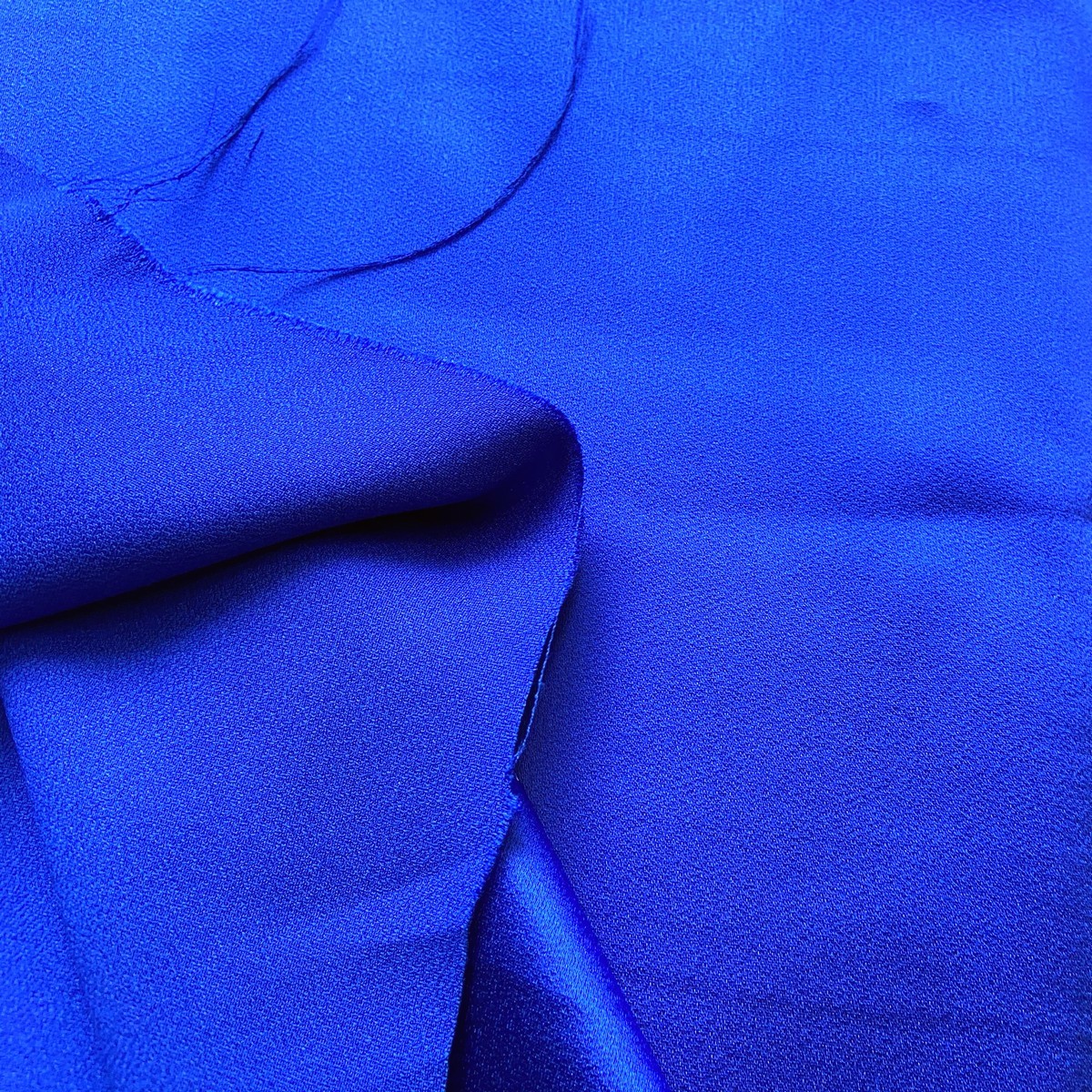 Ткань Шитье голубого цвета на шелковом батисте - LN_45_30
