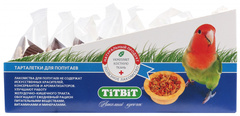 Titbit тарталетки для попугаев с манго и злаками