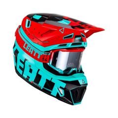 Кроссовый шлем Leatt 7.5 V23 + очки Velocity 4.5 Fuel M (57-58CM)