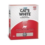 Наполнитель для кошек Cat's White без ароматизатора 10 л (Р)