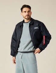 Куртка Alpha Industries CWU 45/P Rep. Blue (Синяя)