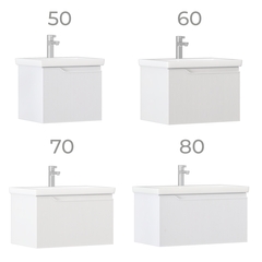 Тумба под раковину навесная Neo 600-0-1 (Como)